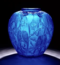 Perruches Electric Blue váza (üveg)